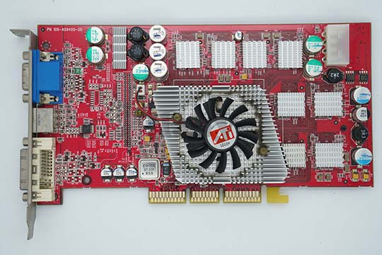 ATI Radeon 9800 Pro 256MB 显示卡（ATI Radeon 9800Pro芯片）